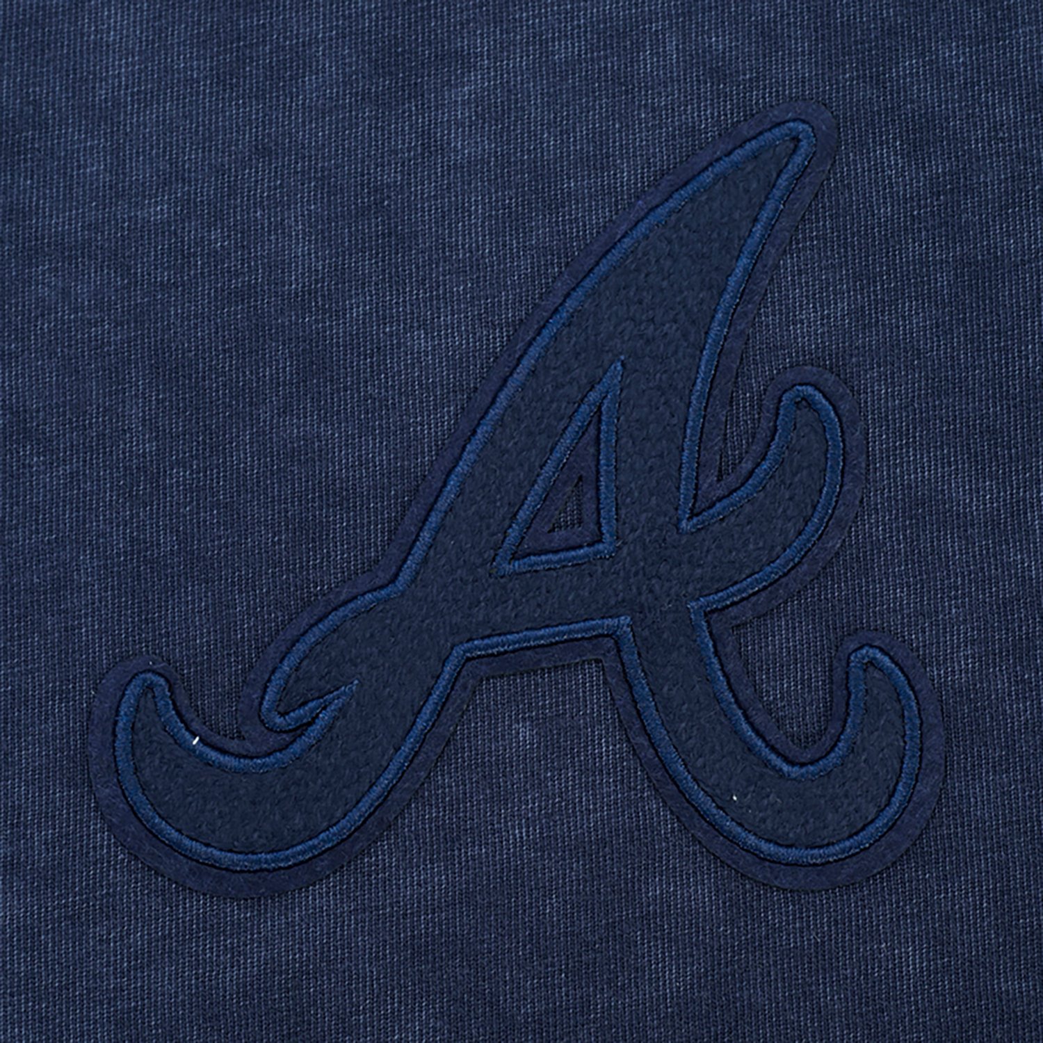 Pro Standard Women's Atlanta Braves Washed Classic Enzyme Wash Short Sleeve Boxy T-shirt - view number 6