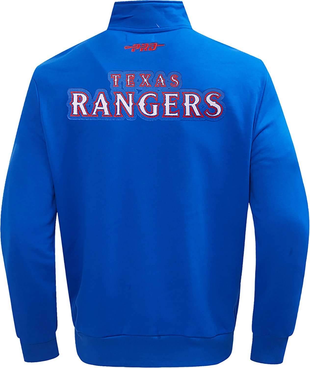 Pro Standard Men's Texas Rangers City Arch Fleece 1/4-Zip Jacket