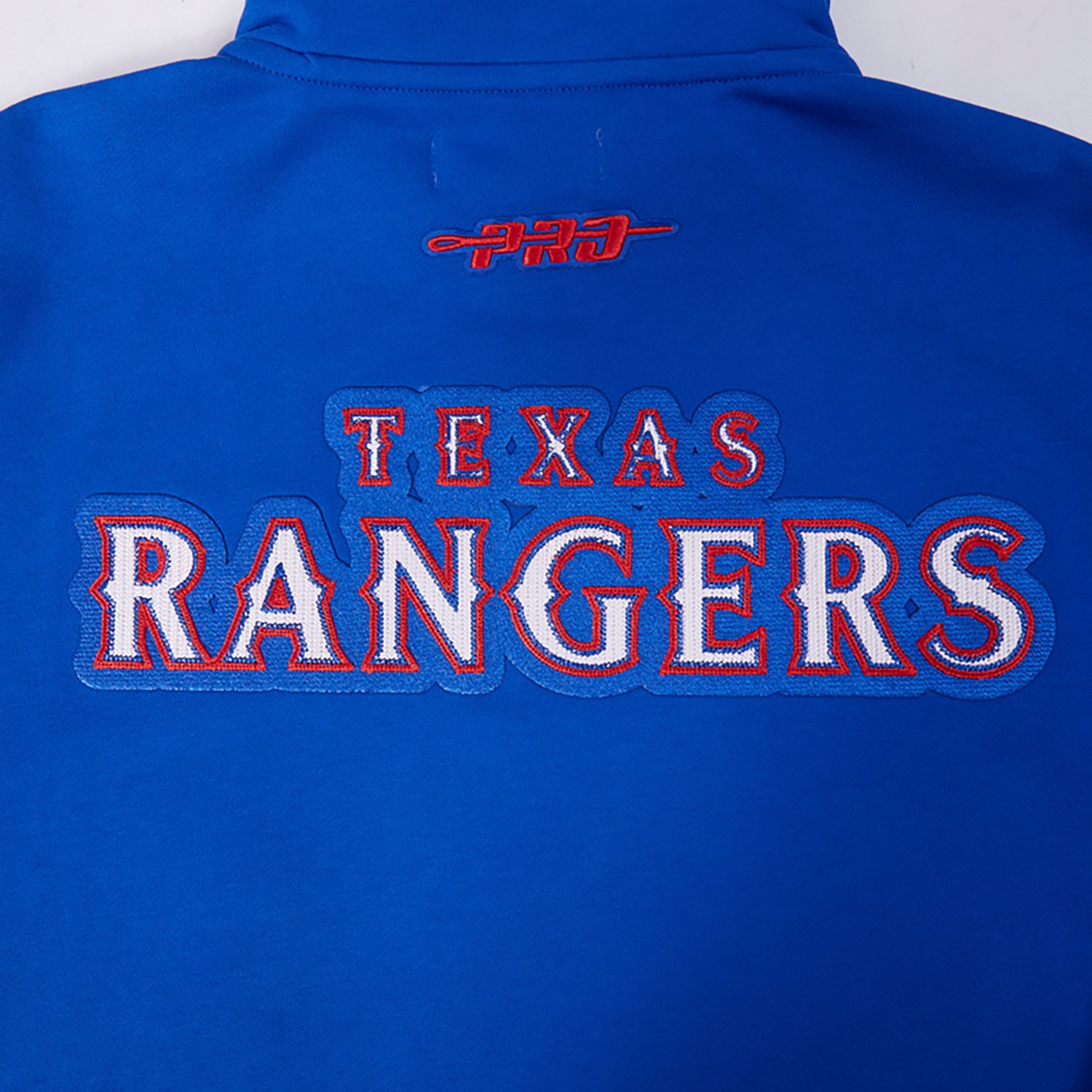 Pro Standard Men's Texas Rangers City Arch Fleece 1/4-Zip Jacket