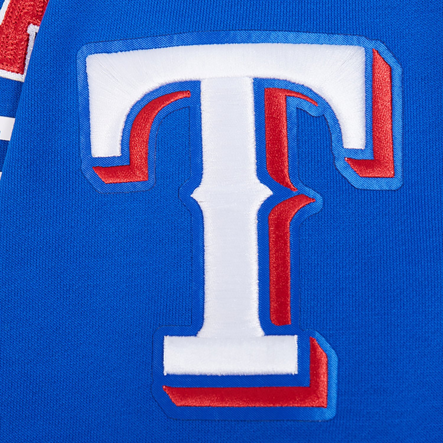 Pro Standard Men's Texas Rangers City Arch Fleece 1/4-Zip Jacket