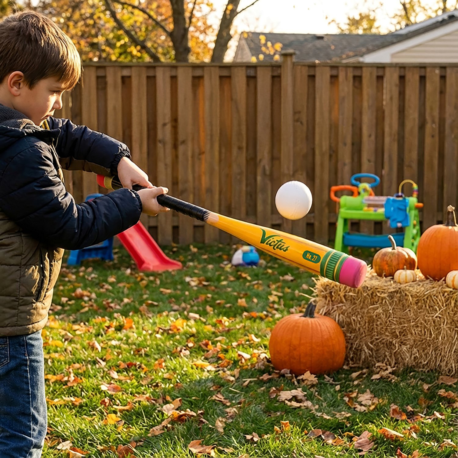 Victus Yardstick 32 in Pencil Plastic Bat - view number 5