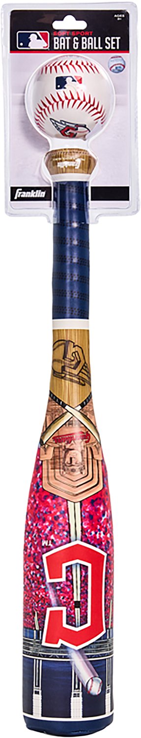 Franklin Cleveland Guardians Soft Sport Bat and Ball Set - view number 2