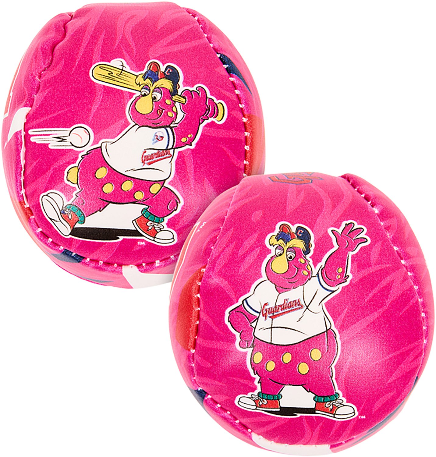 Franklin Cleveland Guardians Mini Mascot Bat and Ball Set - view number 5