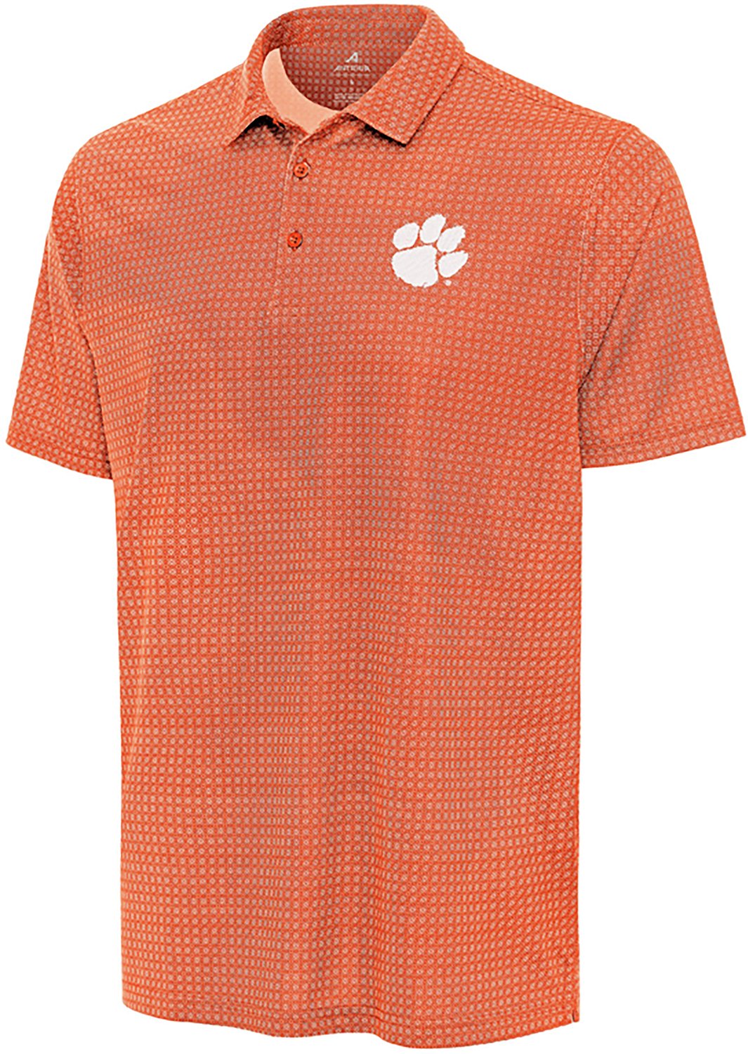Antigua Men's Clemson Tigers Mosaic Polo Shirt