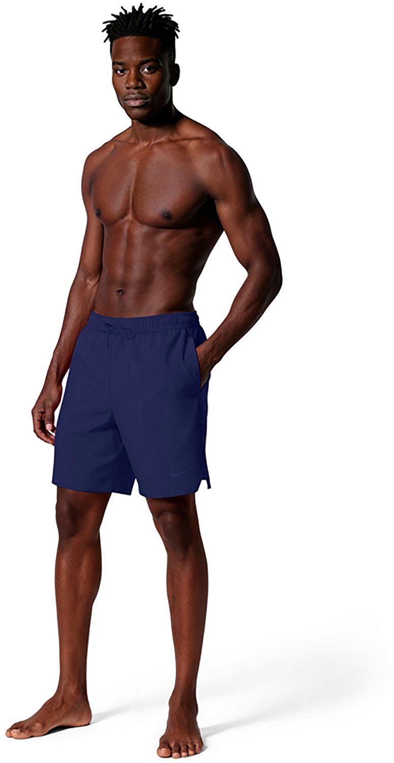 Nike Men's Fadeaway Solid Essential Fully Lined Volley Swim Shorts 7 in - view number 5