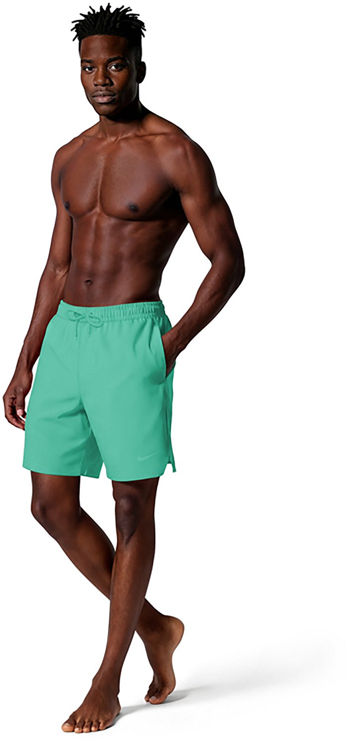 Nike Men's Fadeaway Solid Essential Fully Lined Volley Swim Shorts 7 in - view number 5