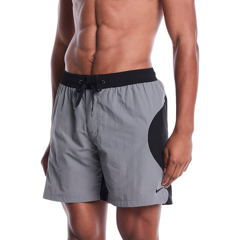 Nike Men's Zip Colorblock Fully Lined Volley Swim Shorts 7 in