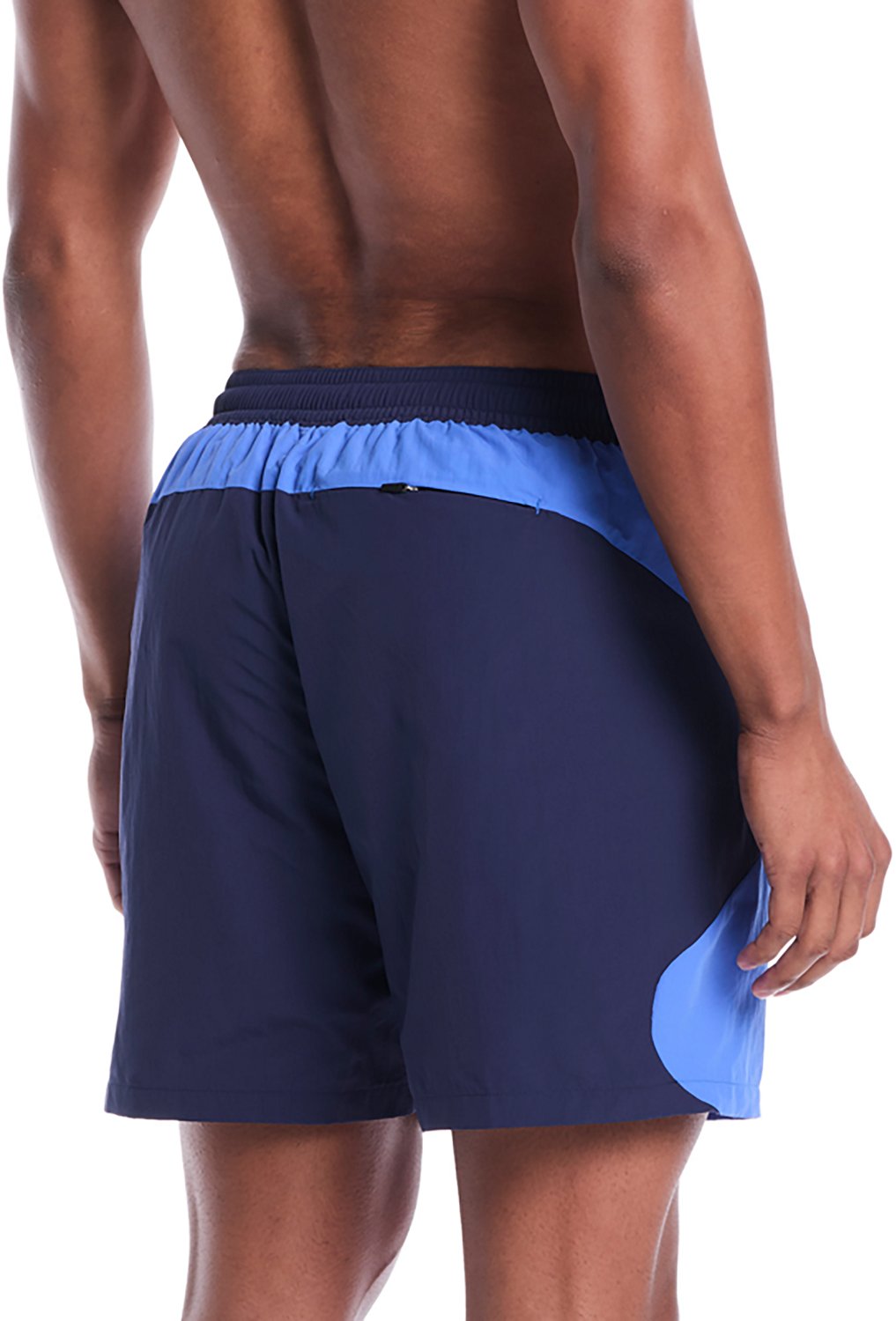 Nike Men's Zip Colorblock Fully Lined Volley Swim Shorts 7 in - view number 2