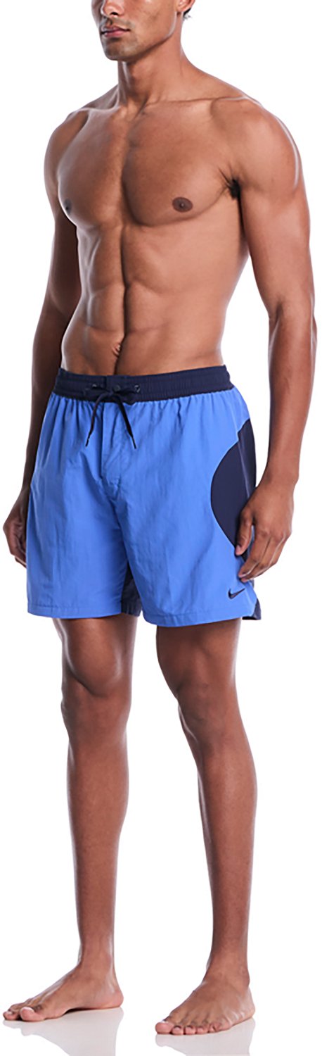Nike Men's Zip Colorblock Fully Lined Volley Swim Shorts 7 in - view number 5