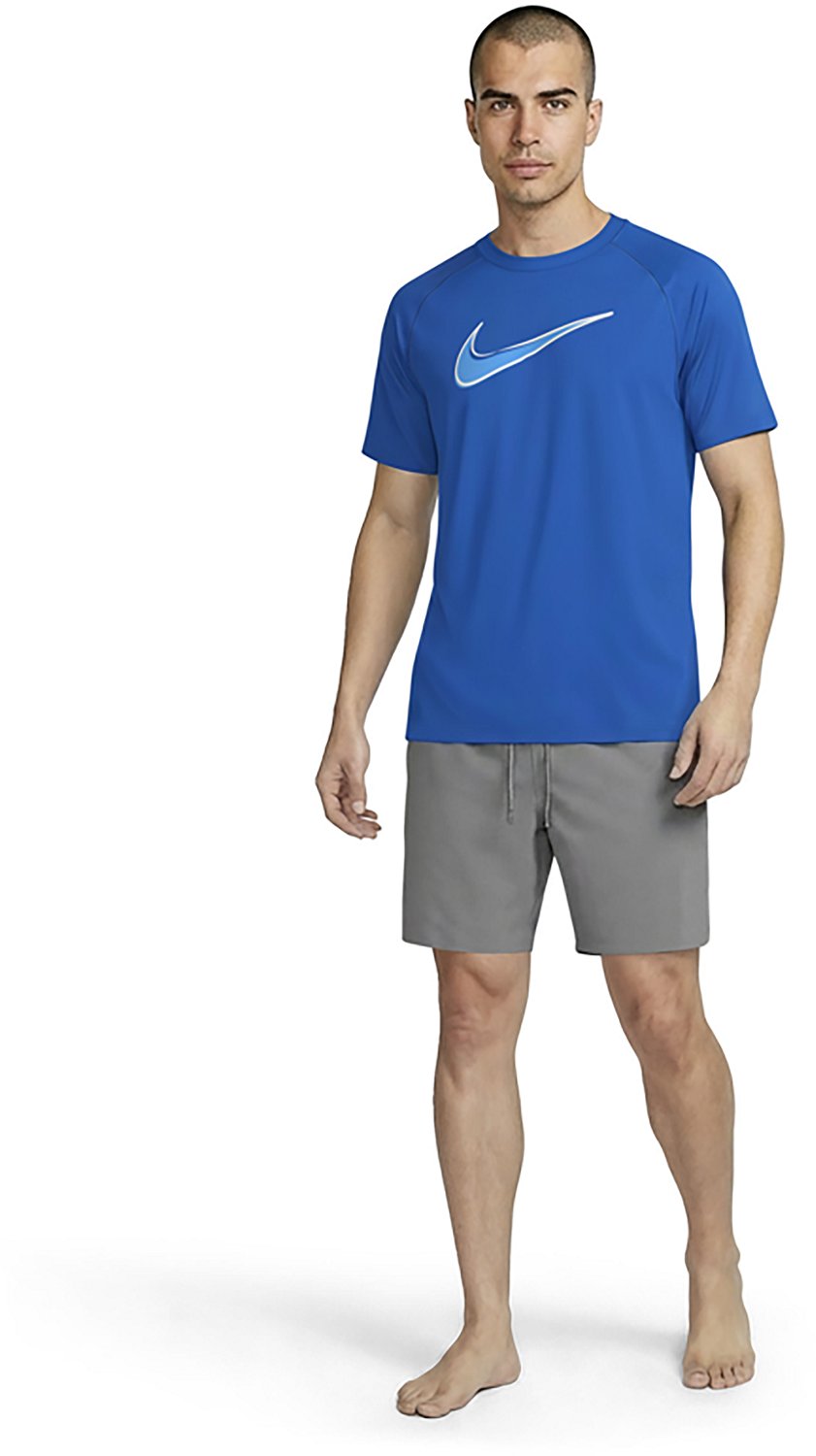 Nike Men's Dri-FIT UV Short Sleeve Hydroguard Shirt - view number 5