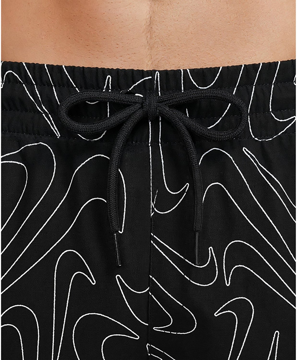 Nike Men's Breaker Tossed Swoosh Volley Swim Shorts 9 in - view number 3