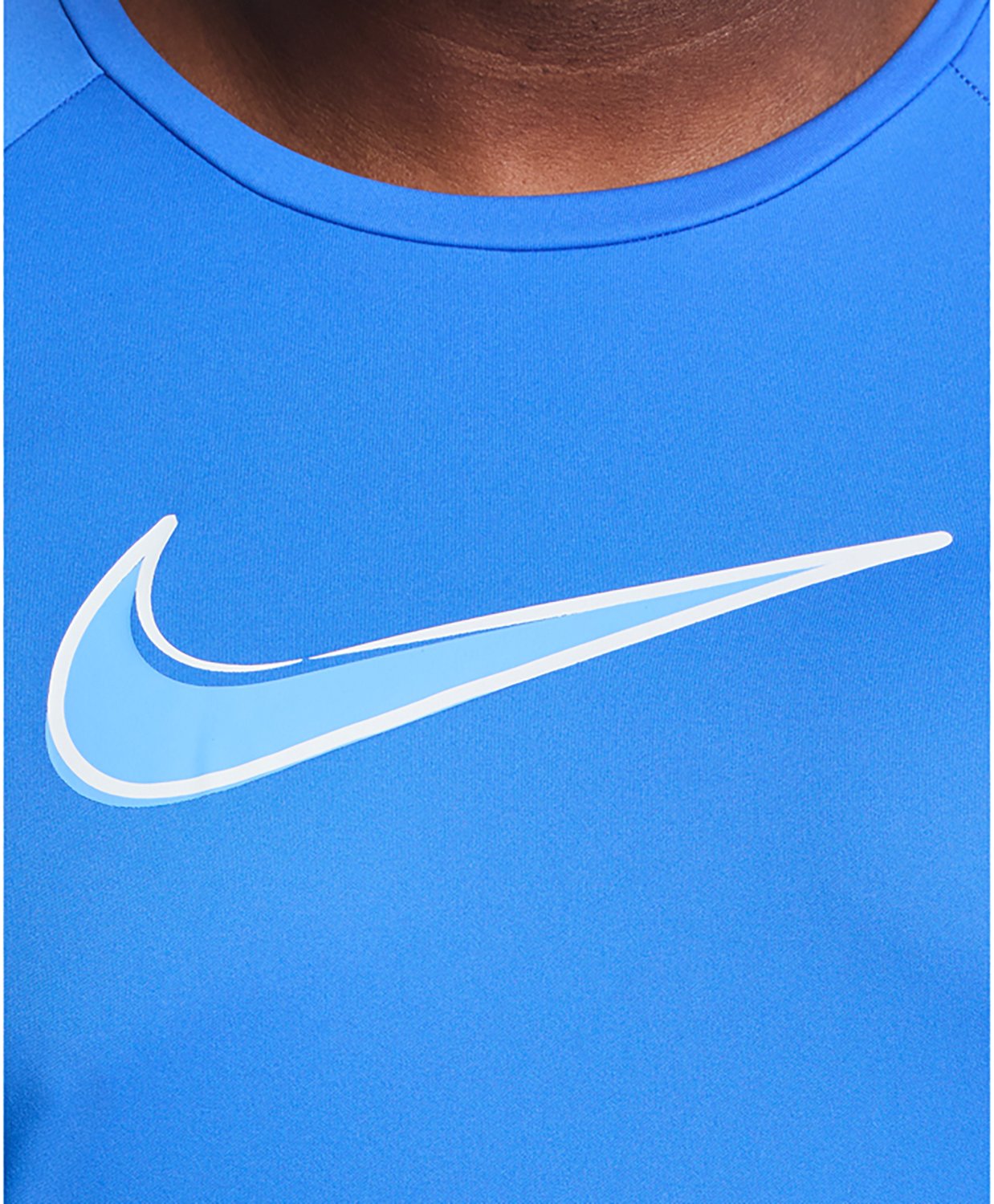 Nike Men's Big & Tall Outline Swoosh Dri-FIT UV Hydroguard - view number 3