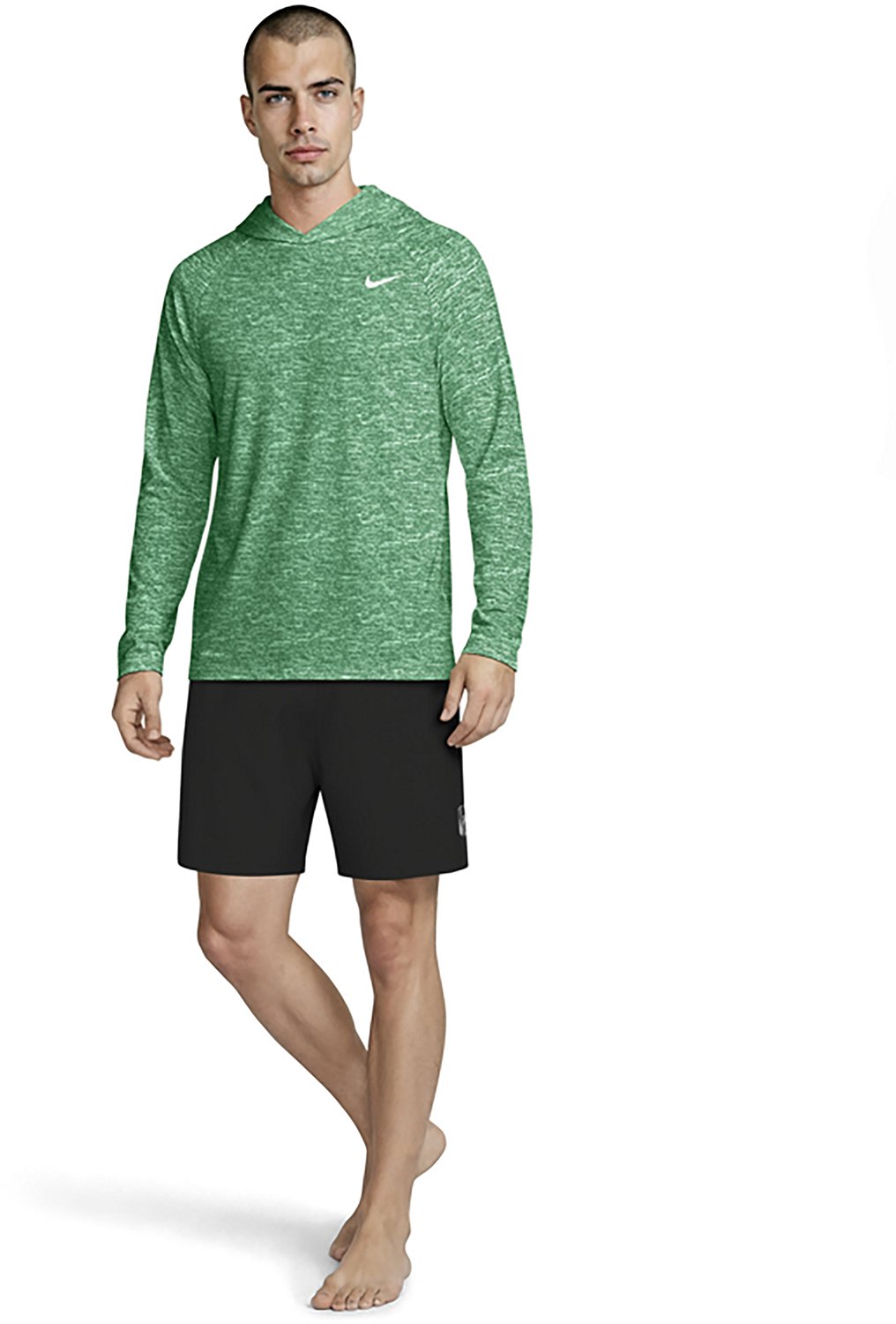 Nike Swim Men's Essential Long Sleeve Hooded Hydroguard - view number 5