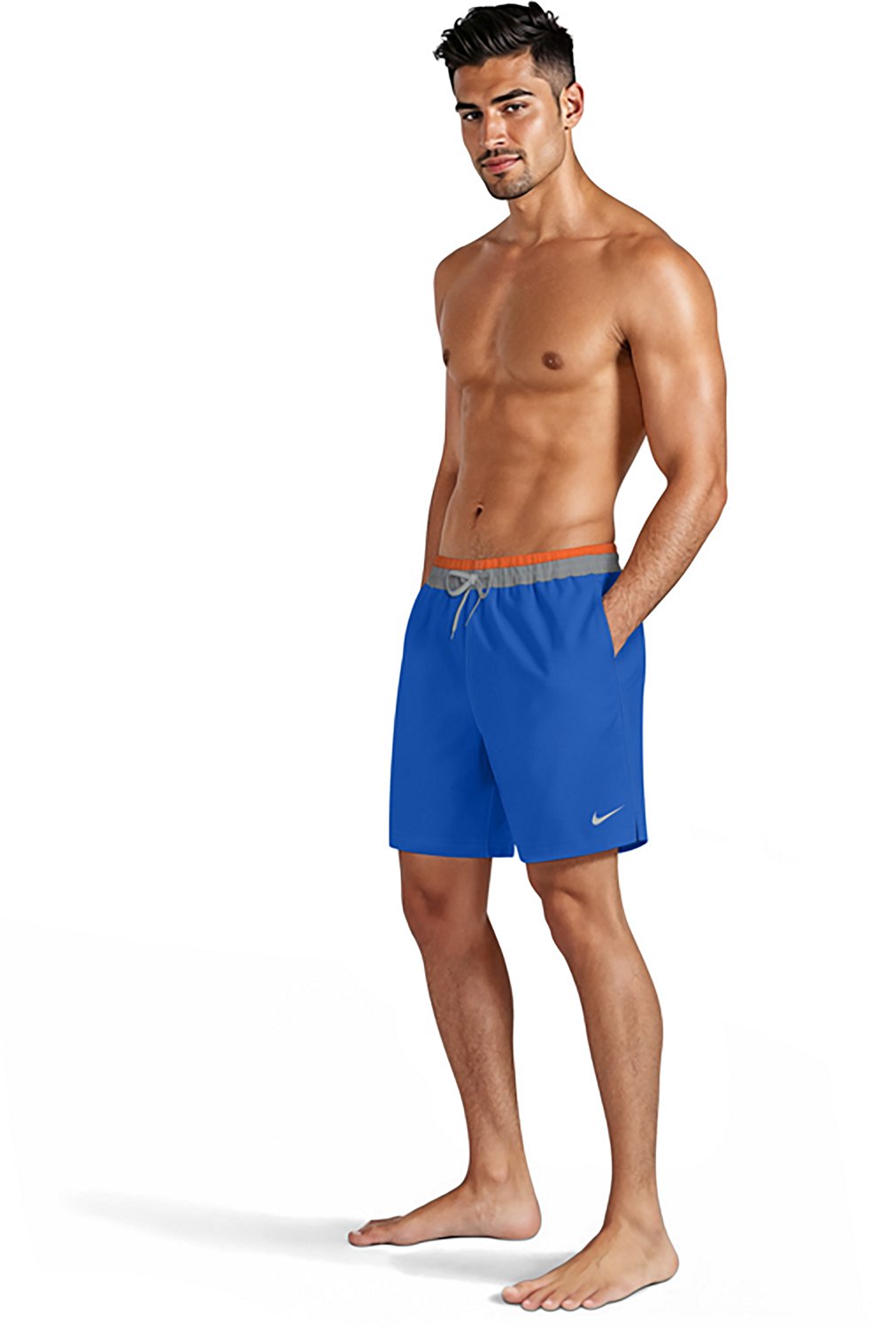 Nike Men's Breaker Brief-Lined Volley Swim Shorts 7 in. - view number 5