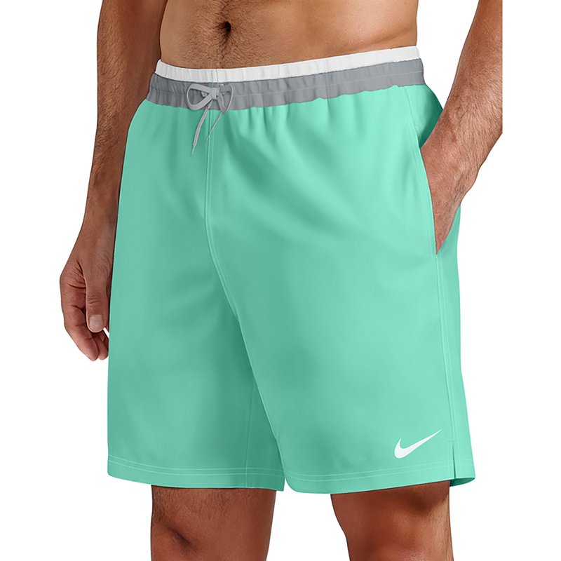 Nike Men's Breaker Brief-Lined Volley Swim Shorts 7 in.