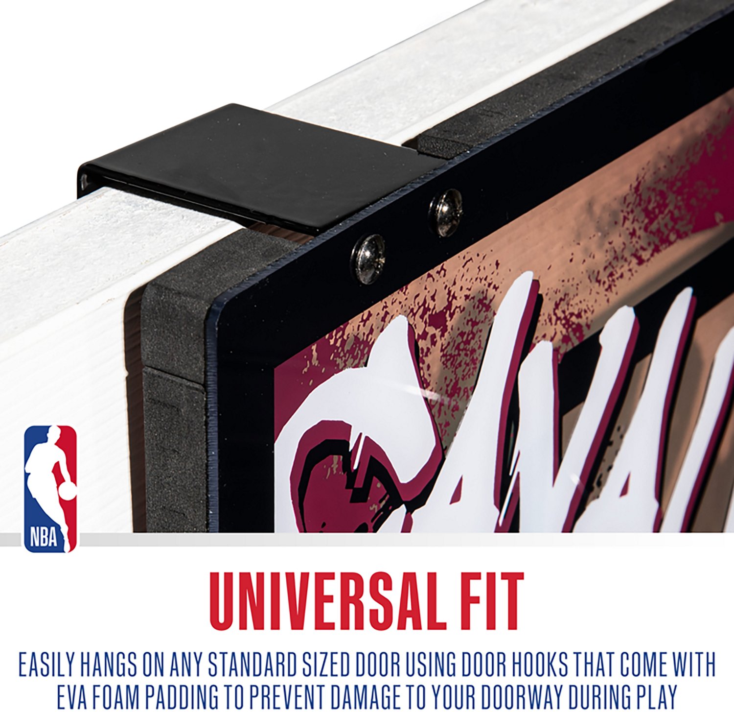 Franklin Cleveland Cavaliers Over the Door Basketball Hoop Set