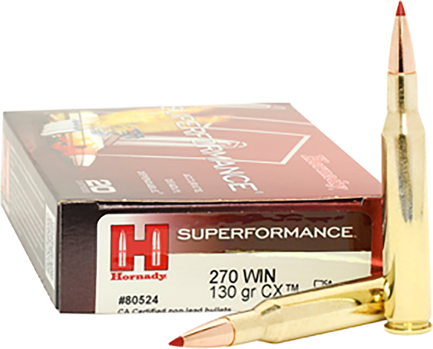 Hornady Superformance .270 Winchester 130-Grain Rifle Ammunition - 20 Rounds