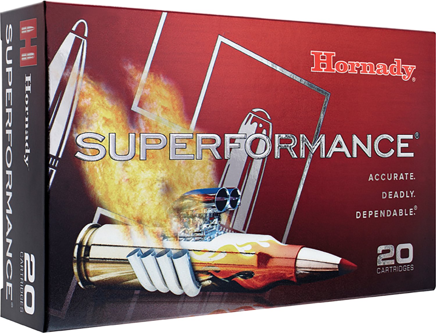 Hornady Superformance 30-06 Remington 180-Grain Rifle Ammunition - 20 Rounds