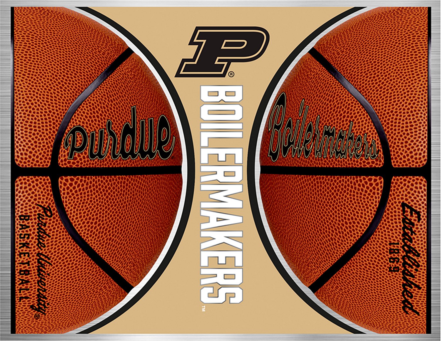 Great American Products Purdue University 24 oz Gameball Jr Thirst Water Bottle - view number 3
