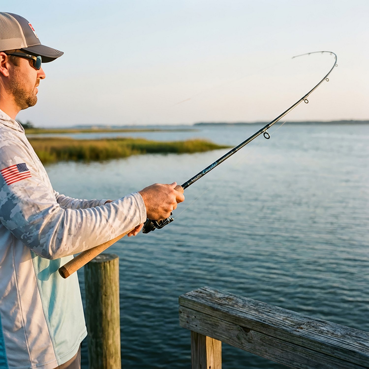 Falcon Coastal 7'6" Saltwater Spinning Rod - view number 4