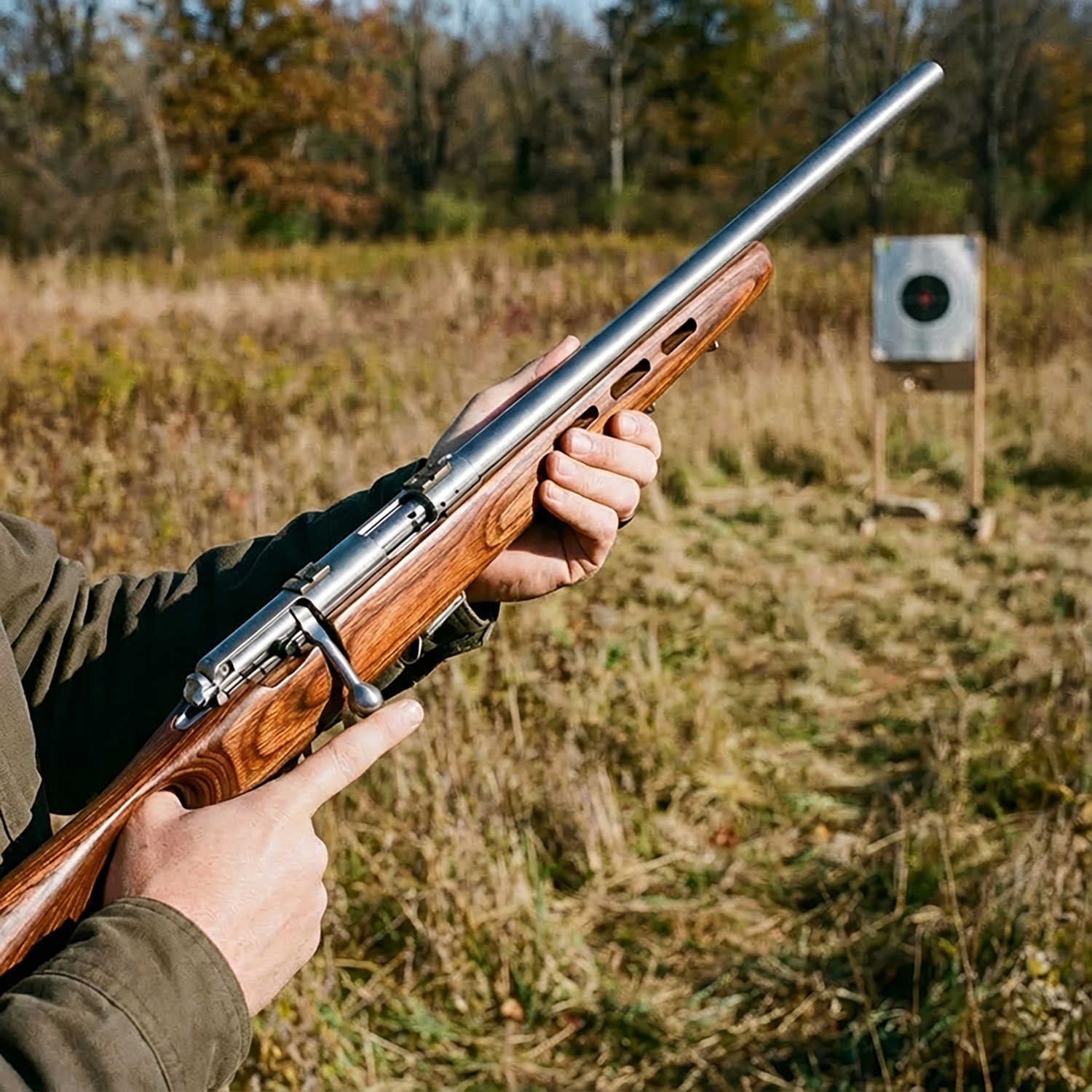 Savage .17 Hornady Magnum Rimfire Bolt-Action Rifle                                                                              - view number 7