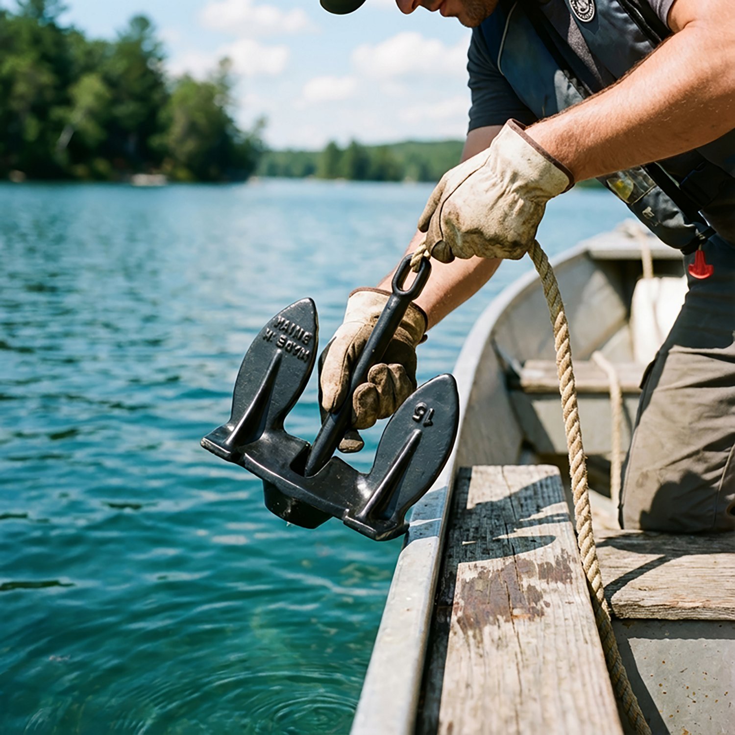 Marine Raider 15 lb. Navy Anchor - view number 3