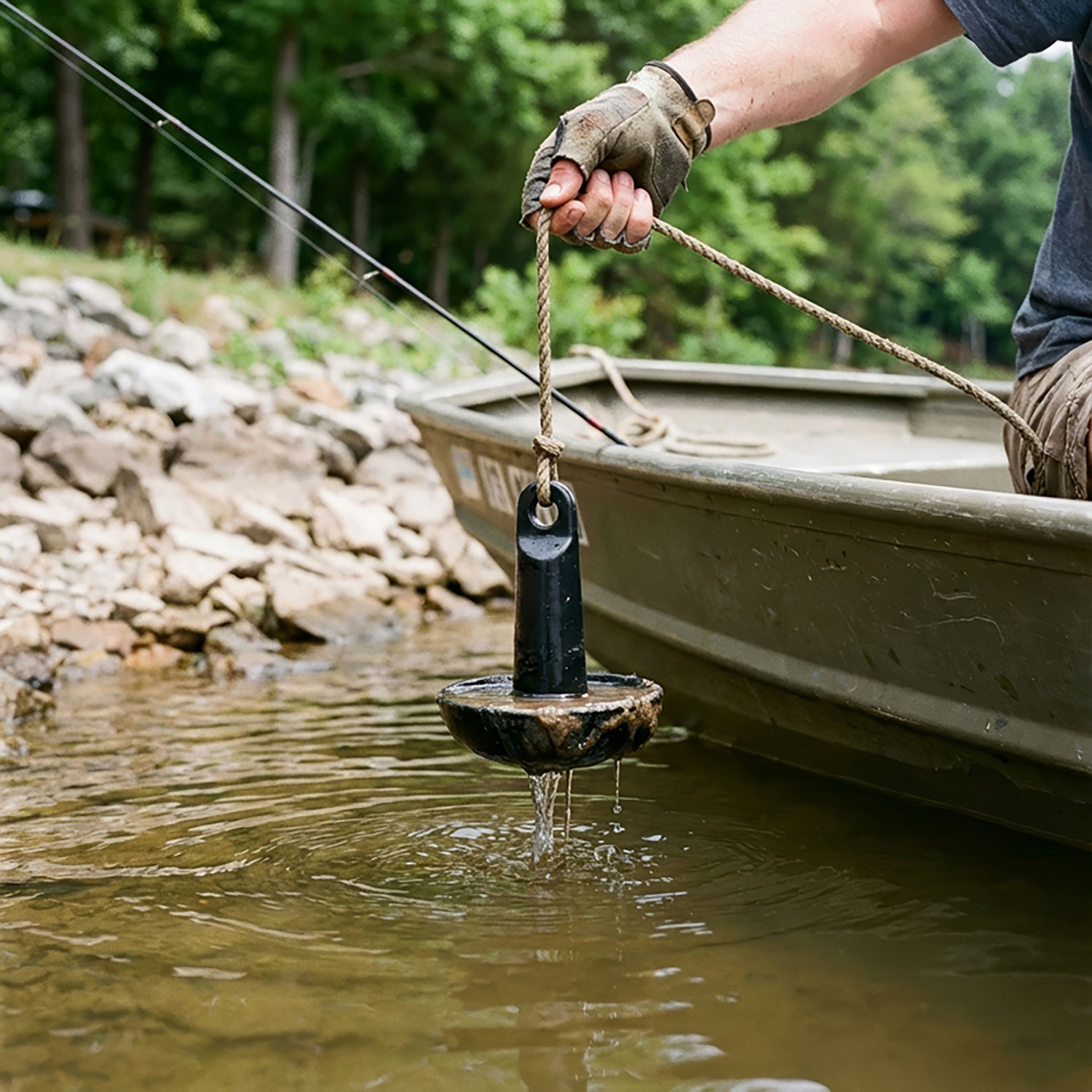 Marine Raider 10 lb. Mushroom Anchor - view number 2