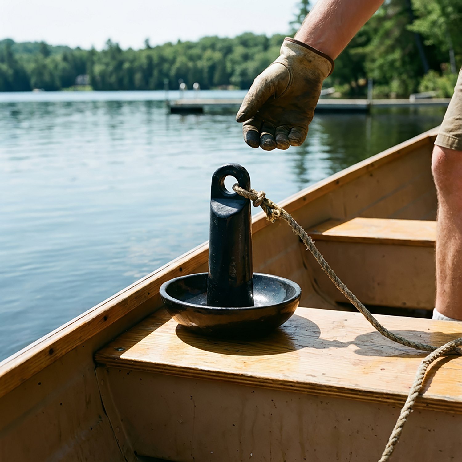Marine Raider 15 lb. Mushroom Anchor - view number 4