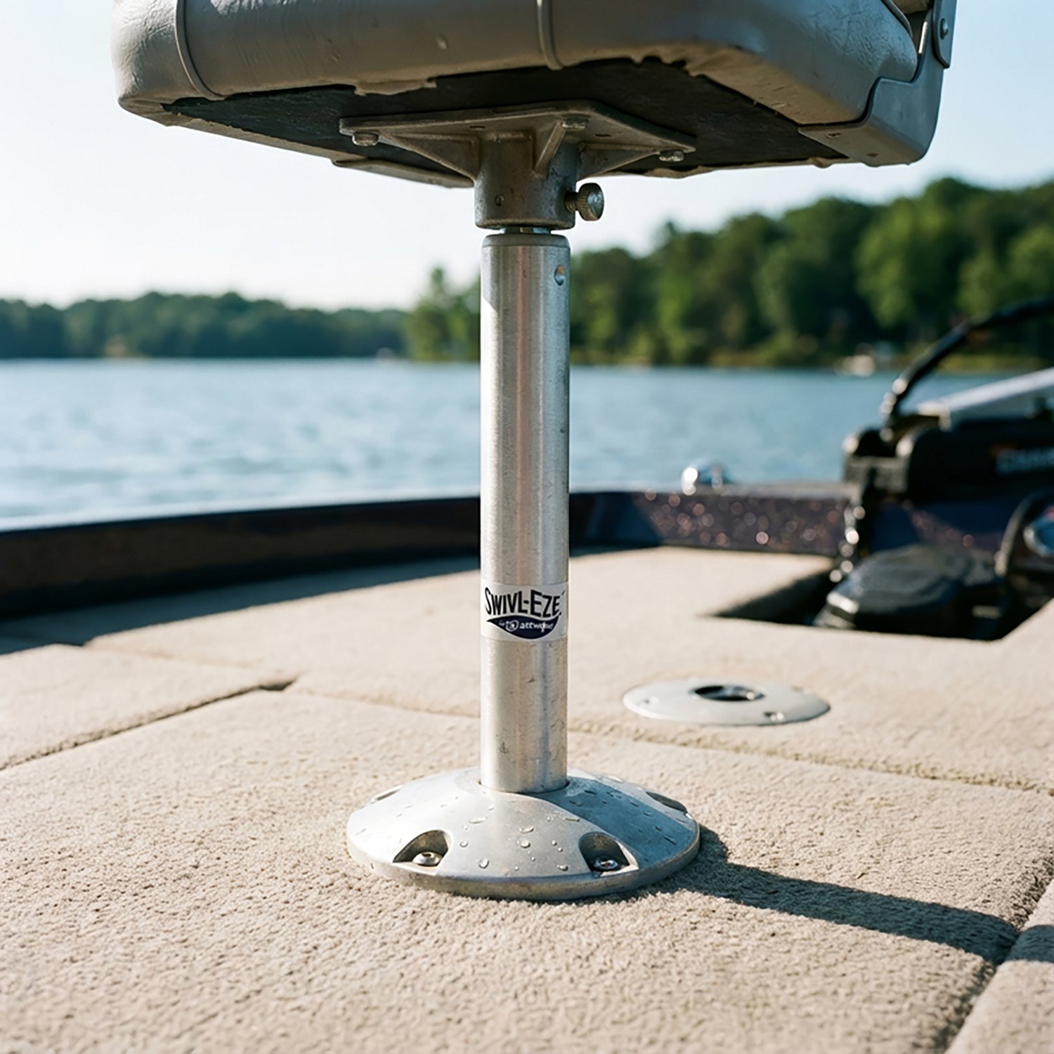 Attwood® Lock'N-Pin 3/4" Fixed-Height Threaded Pin Post - view number 3