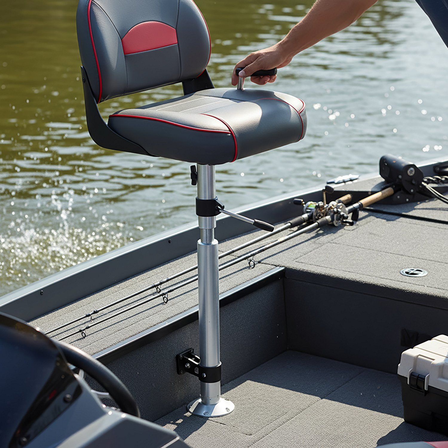 Attwood® Lock'N-Pin 3/4" Power-Adjustable Pin Post                                                                              - view number 2