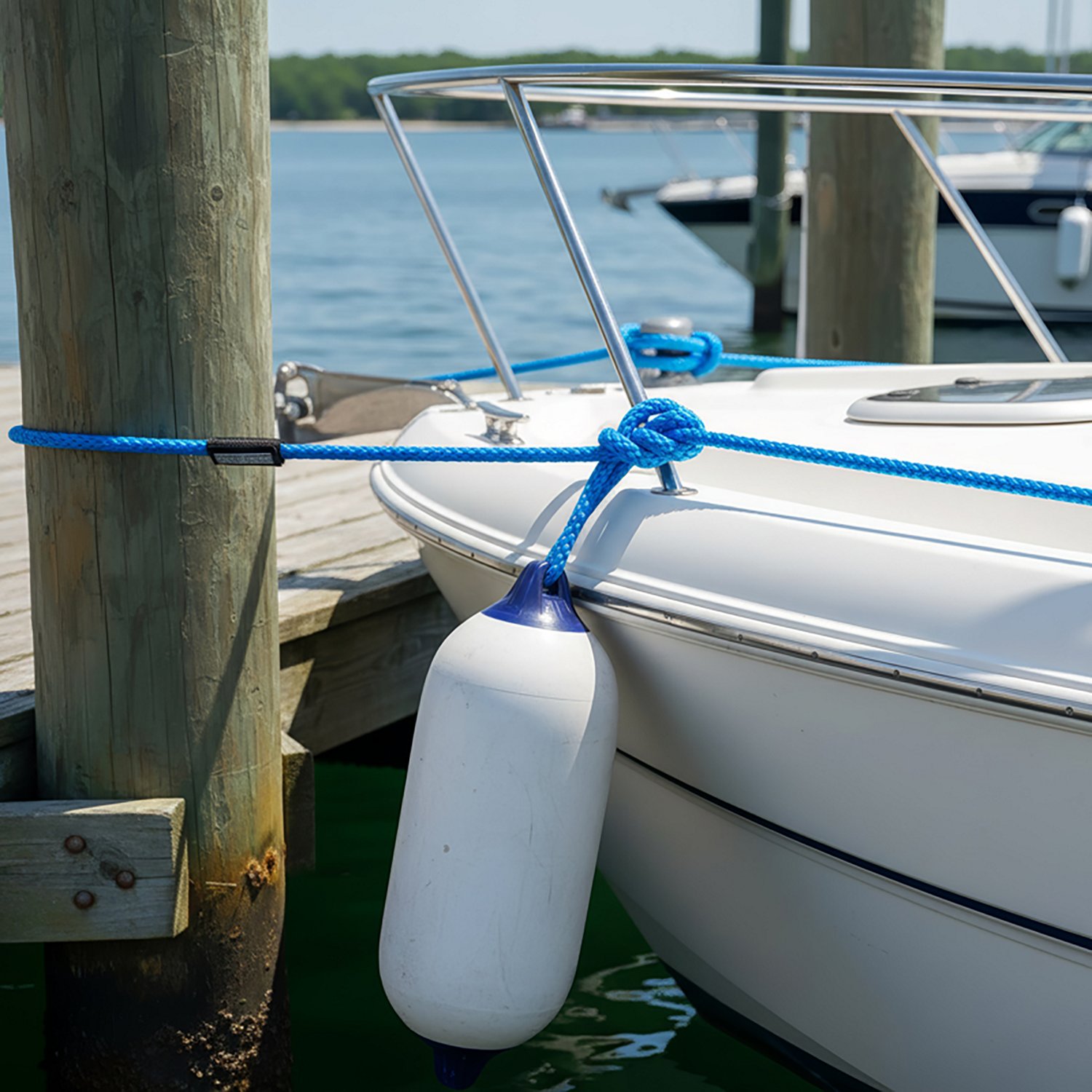 Marine Raider 3/8 in x 5 ft Solid Braid Fender Lines 2-Pack - view number 3