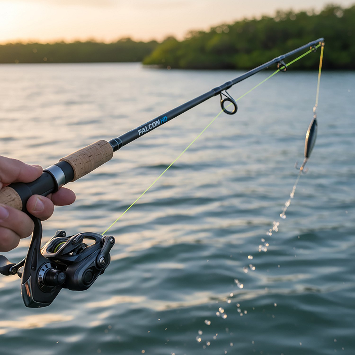 Falcon HD 6'8" Freshwater/Saltwater Casting Rod - view number 4