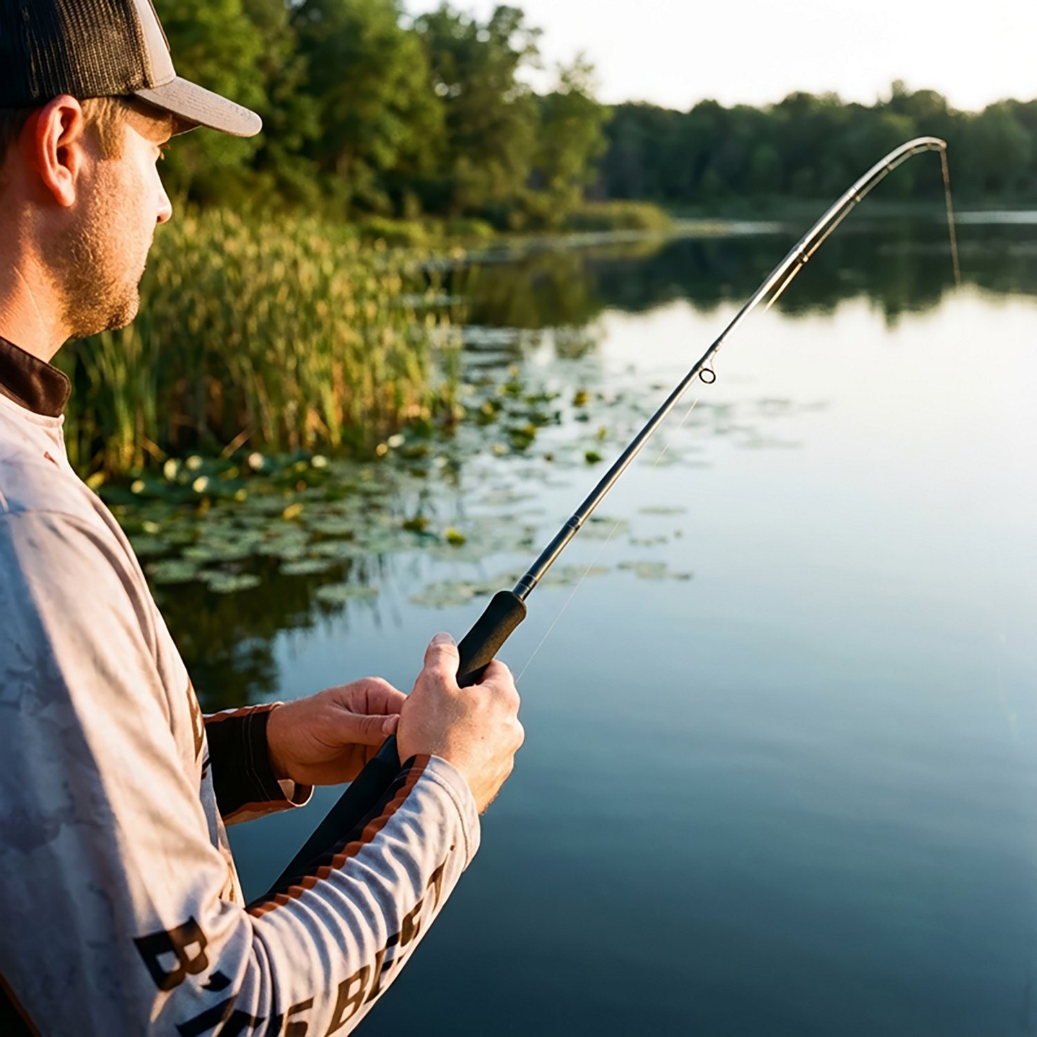 B 'n' M Buck's Best Ultra-Lite 10' Freshwater Panfish Rod                                                                        - view number 3