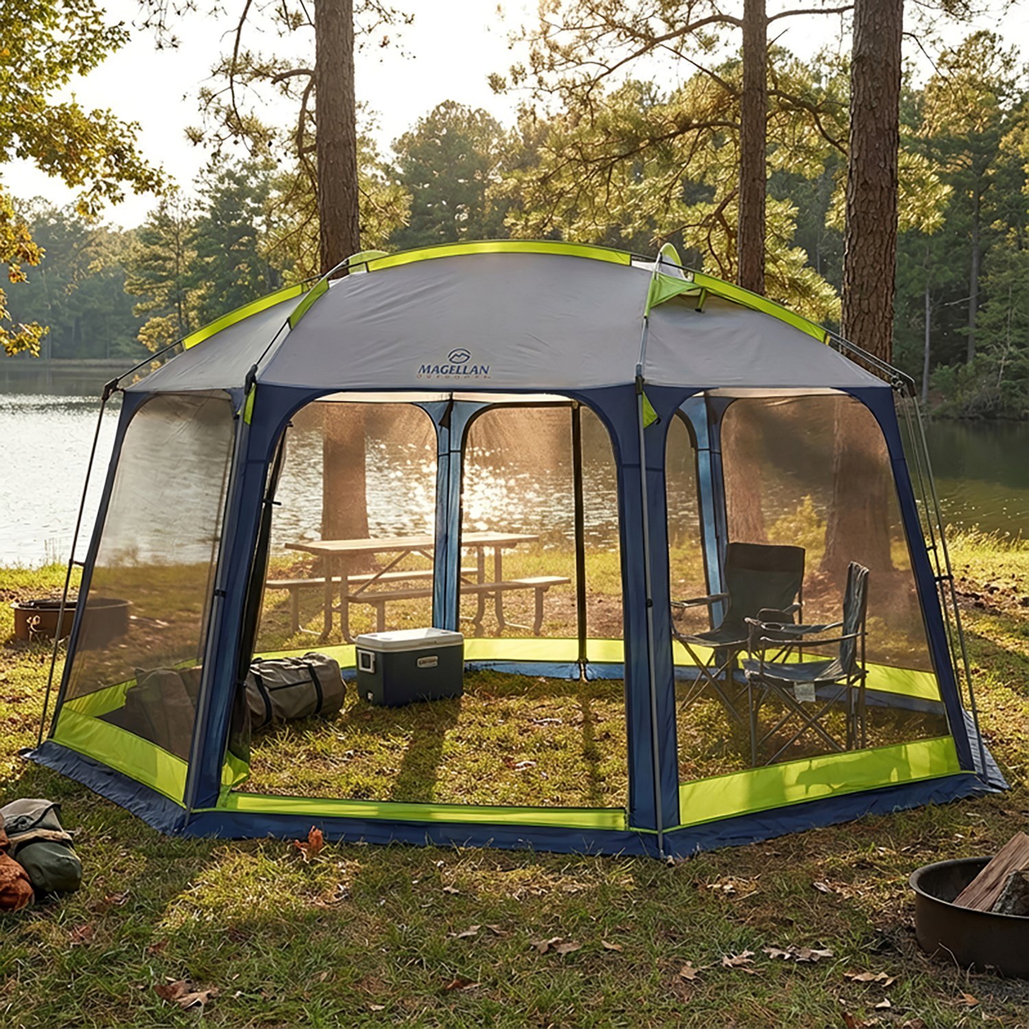 Magellan Outdoors 14 ft x 12 ft Deluxe Screen House - view number 2