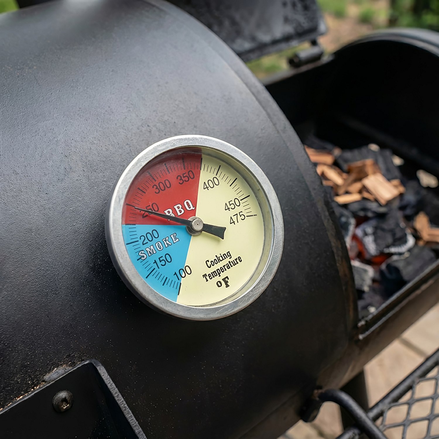 Old Country BBQ Pits Smoker and Grill 3" Temperature Gauge                                                                       - view number 3