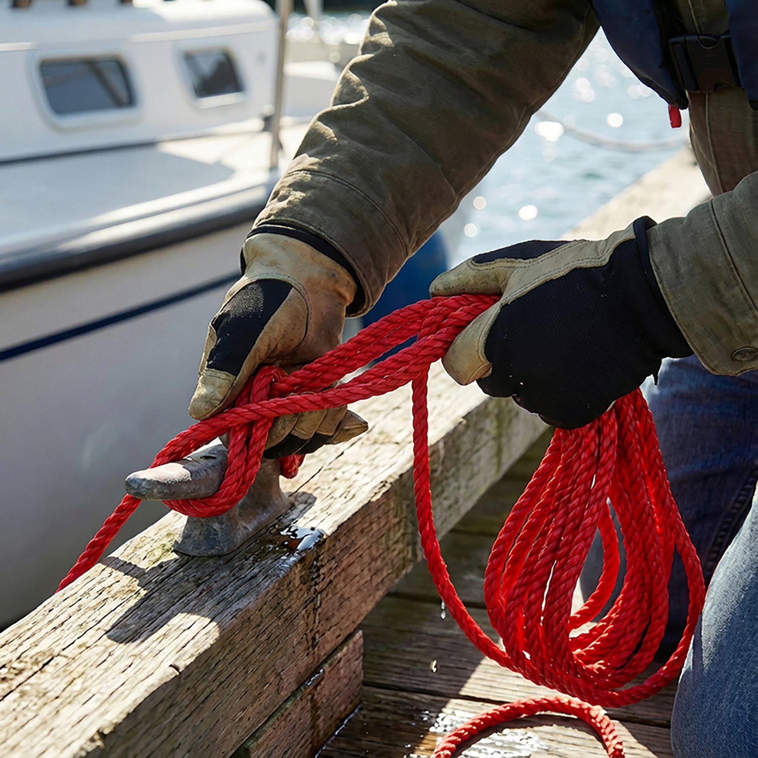 Marine Raider 3/8 in x 15 ft Floating Dock Line - view number 3
