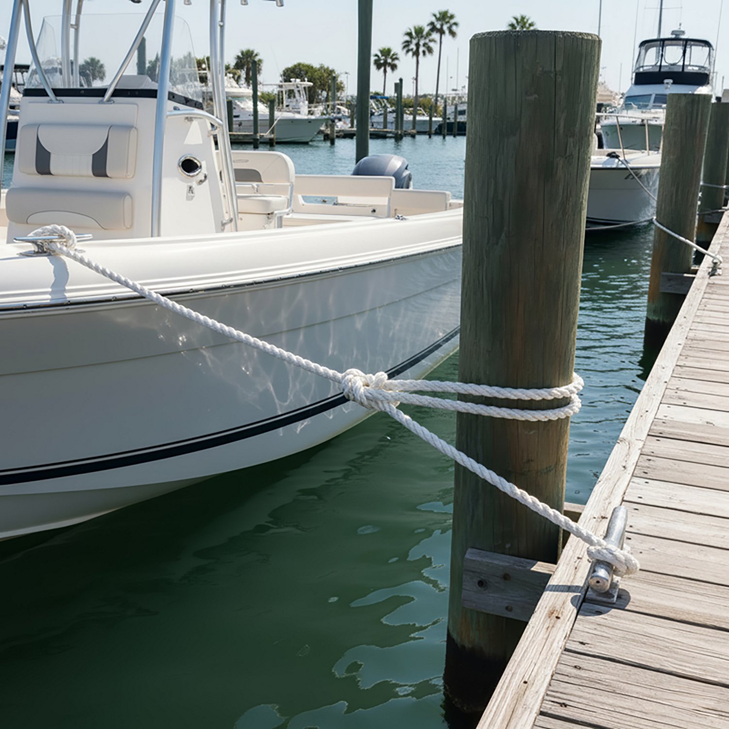 Marine Raider 3/8 in x 20 ft Twisted 3-Strand Dock Line - view number 3