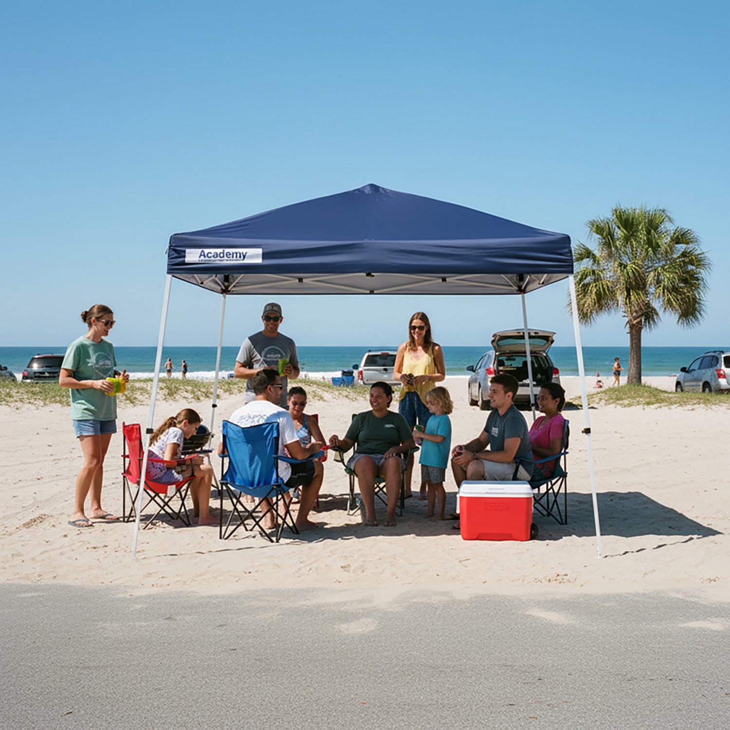 Academy Sports + Outdoors Easy Shade 10 ft x 10 ft Slant Leg Canopy - view number 6