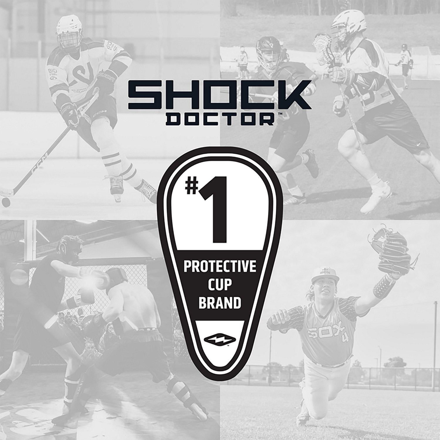 Shock Doctor Adult Core Comp Short with Bio-Flex 2.0 Cup - view number 5