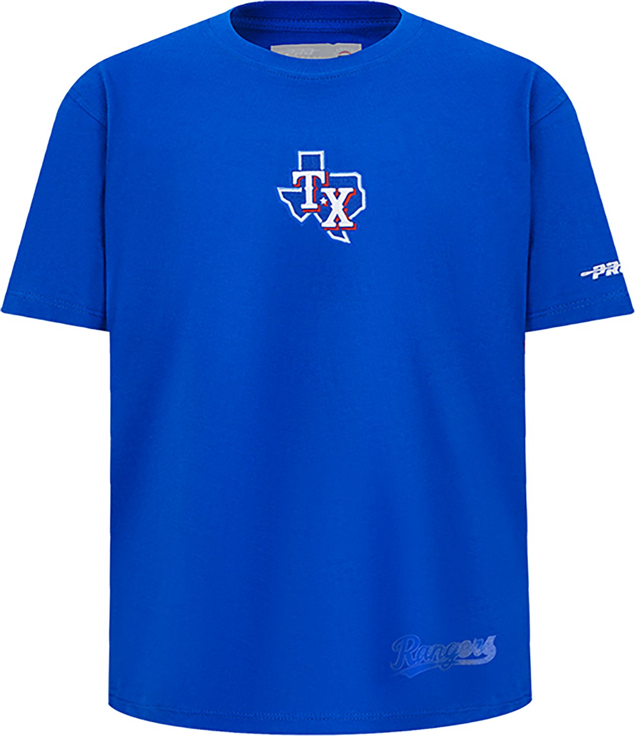 Pro Standard Kids' Texas Rangers Classic Icon BB Short Sleeve T-shirt