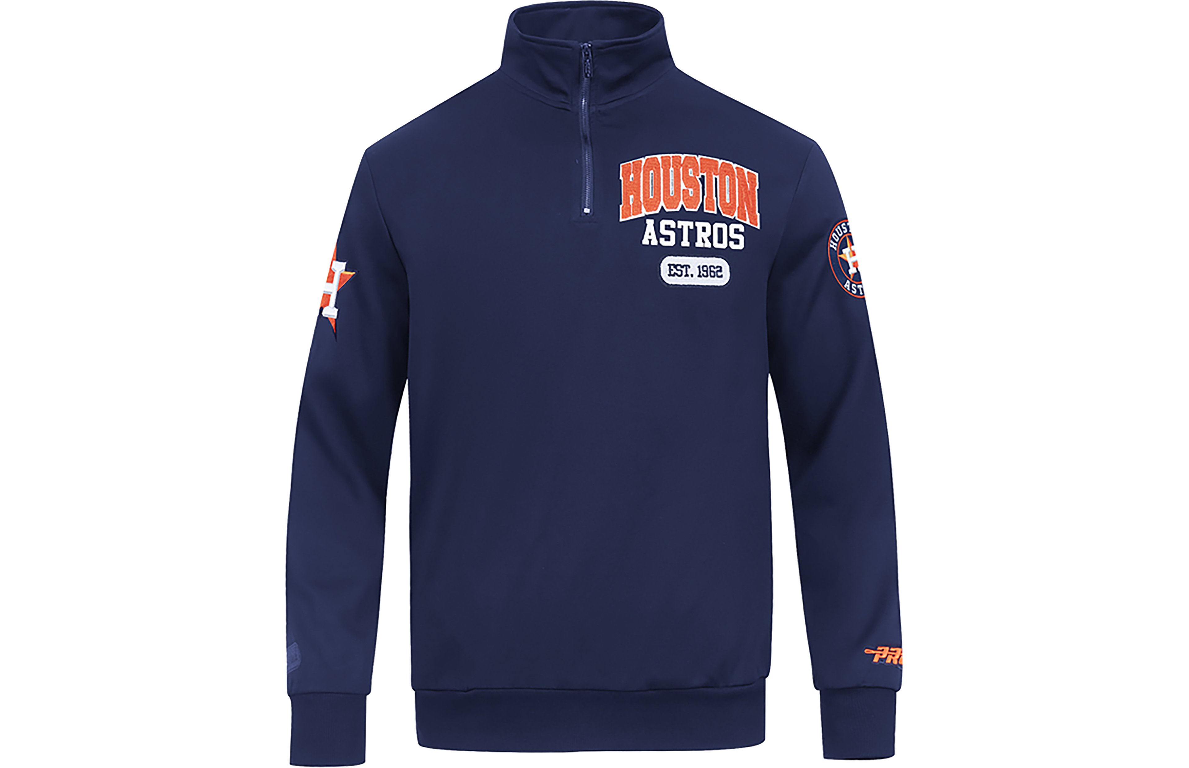 Pro Standard Men's Houston Astros City Arch Fleece 1/4-Zip Jacket