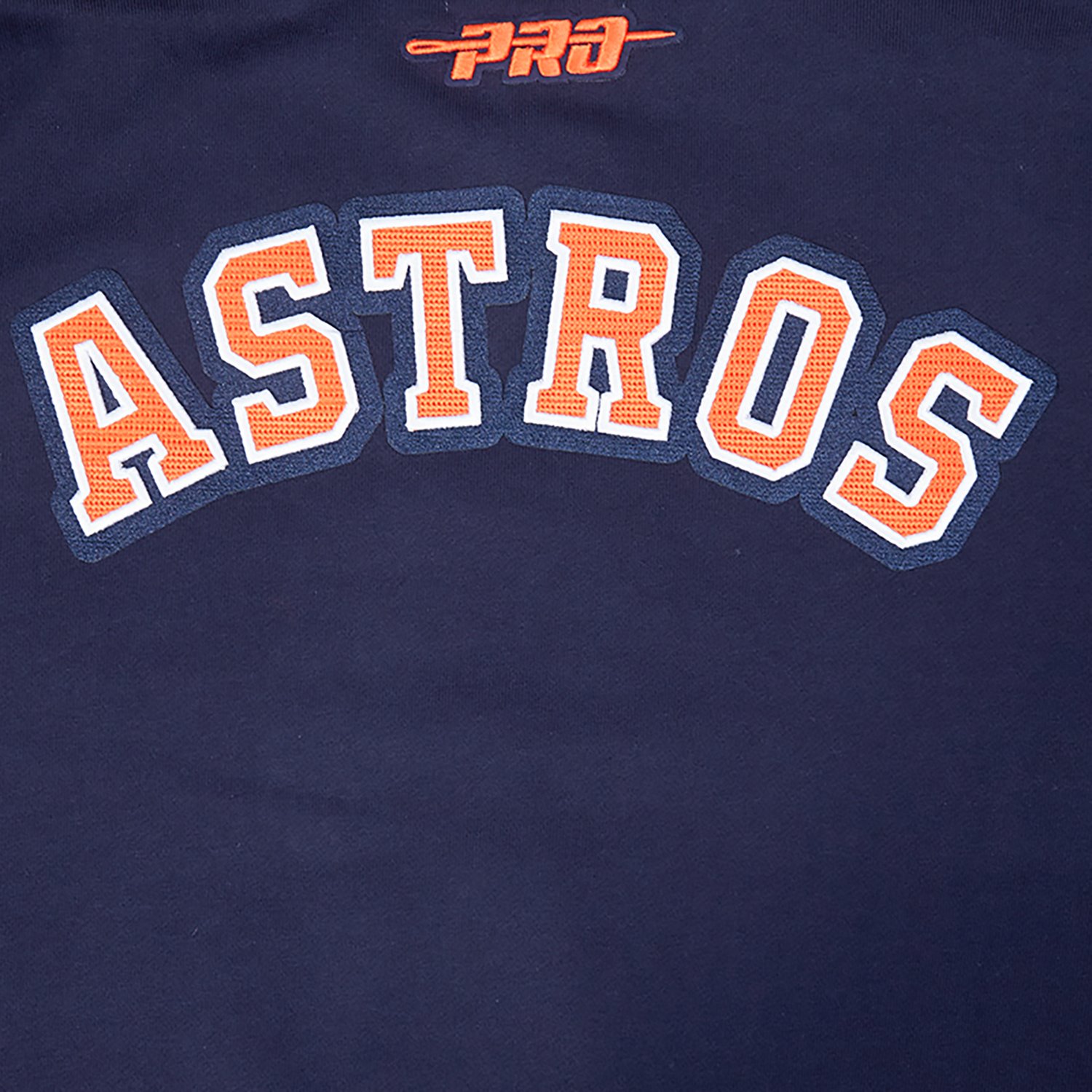 Pro Standard Men's Houston Astros City Arch Fleece 1/4-Zip Jacket - view number 5