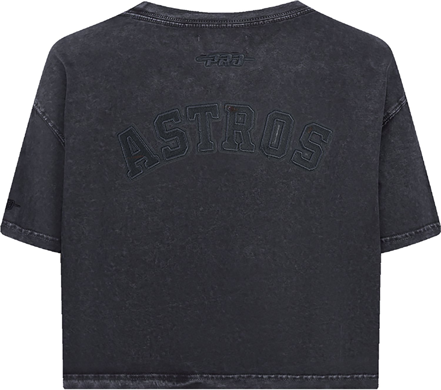 Pro Standard Women's Houston Astros Washed Classic Enzyme Wash Short Sleeve Boxy T-shirt - view number 2