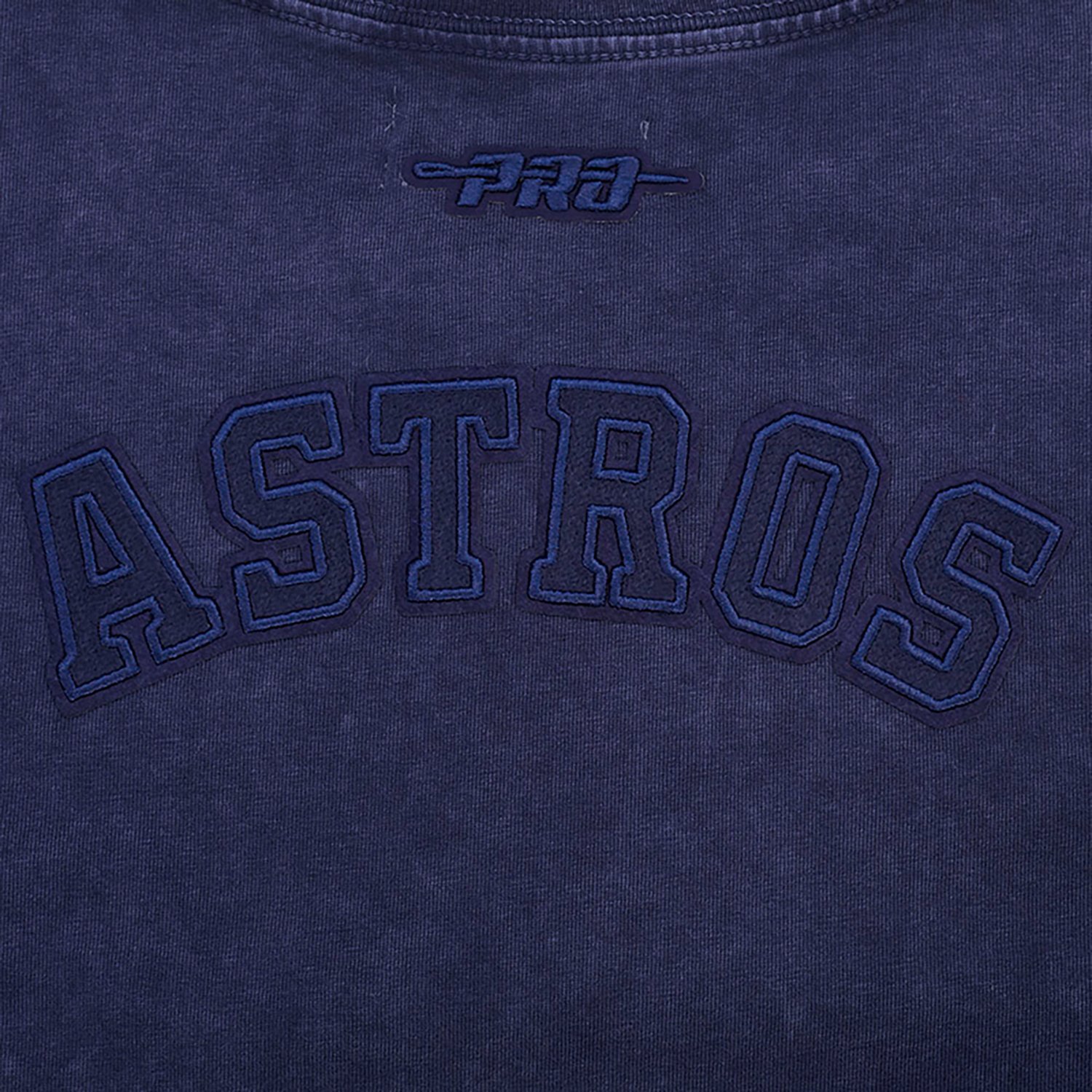 Pro Standard Women's Houston Astros Washed Classic Enzyme Wash Short Sleeve Boxy T-shirt - view number 5