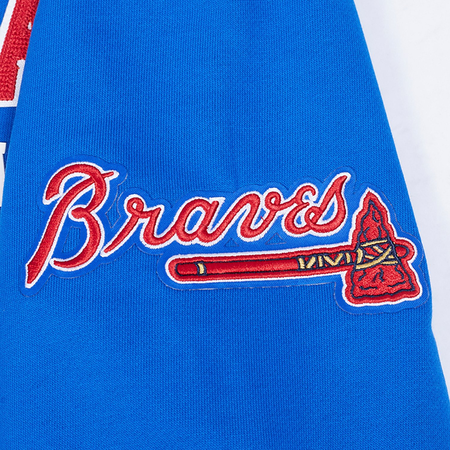 Pro Standard Men's Atlanta Braves City Arch Fleece 1/4-Zip Jacket - view number 6