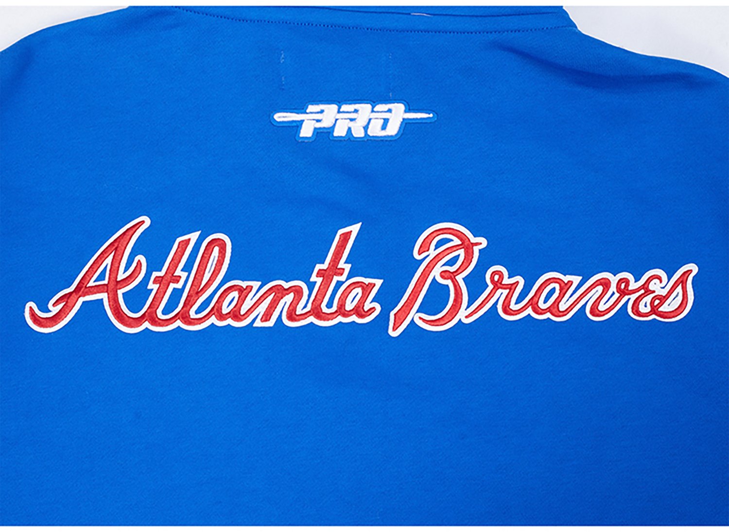 Pro Standard Men's Atlanta Braves City Arch Fleece 1/4-Zip Jacket - view number 8