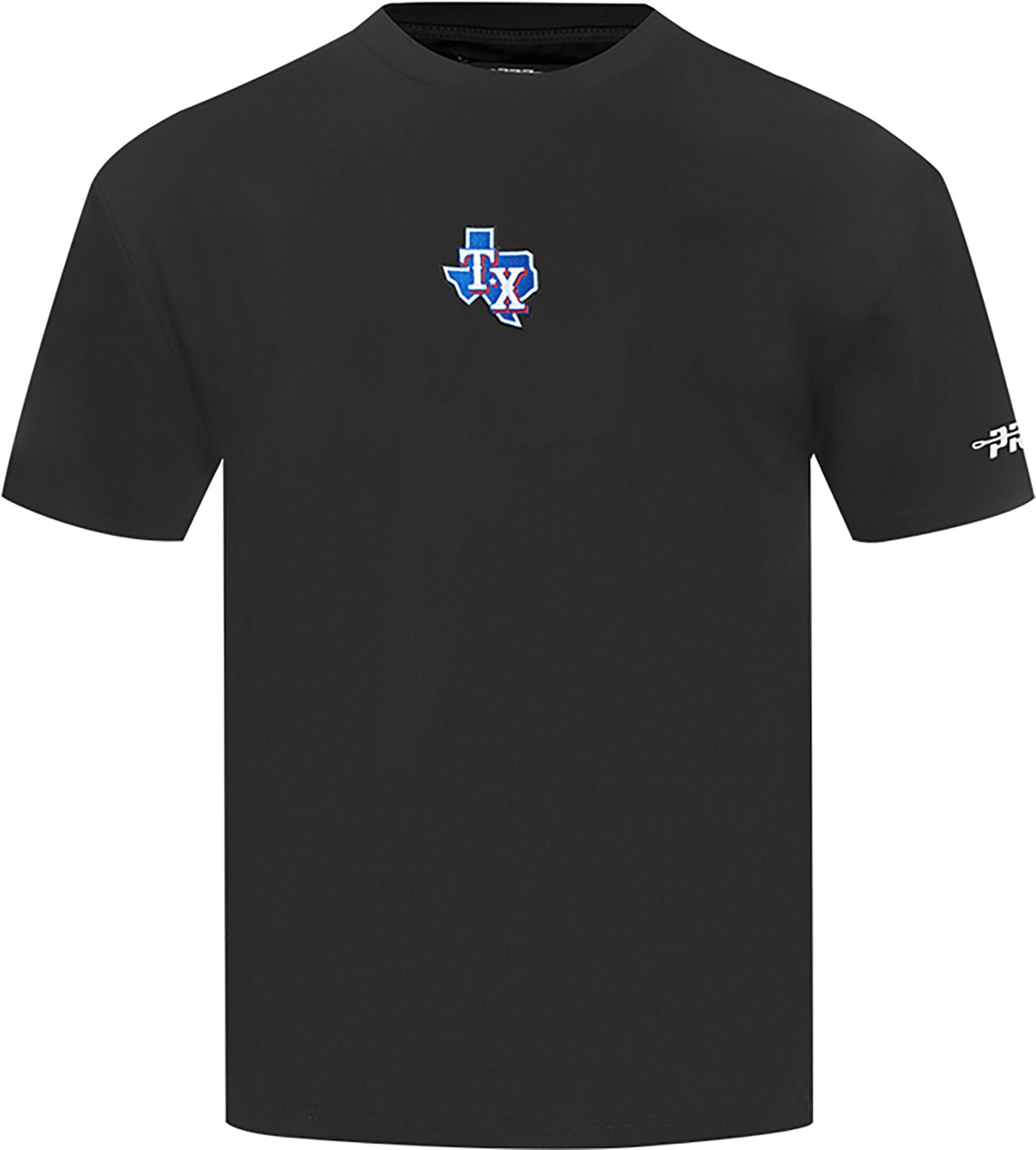Pro Standard Men's Texas Rangers Classic Icon Drop Shoulder Short Sleeve T-shirt