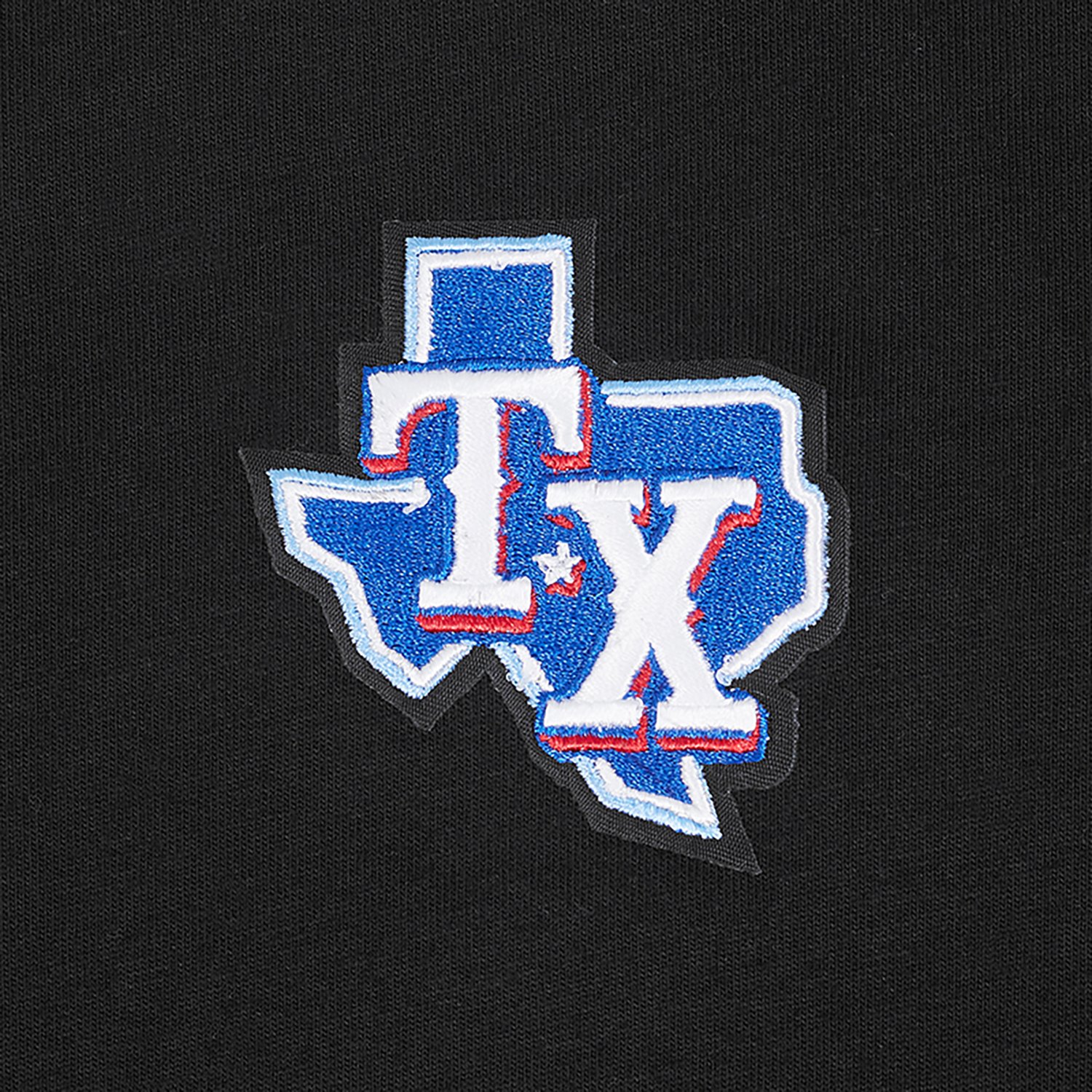 Pro Standard Men's Texas Rangers Classic Icon Drop Shoulder Short Sleeve T-shirt