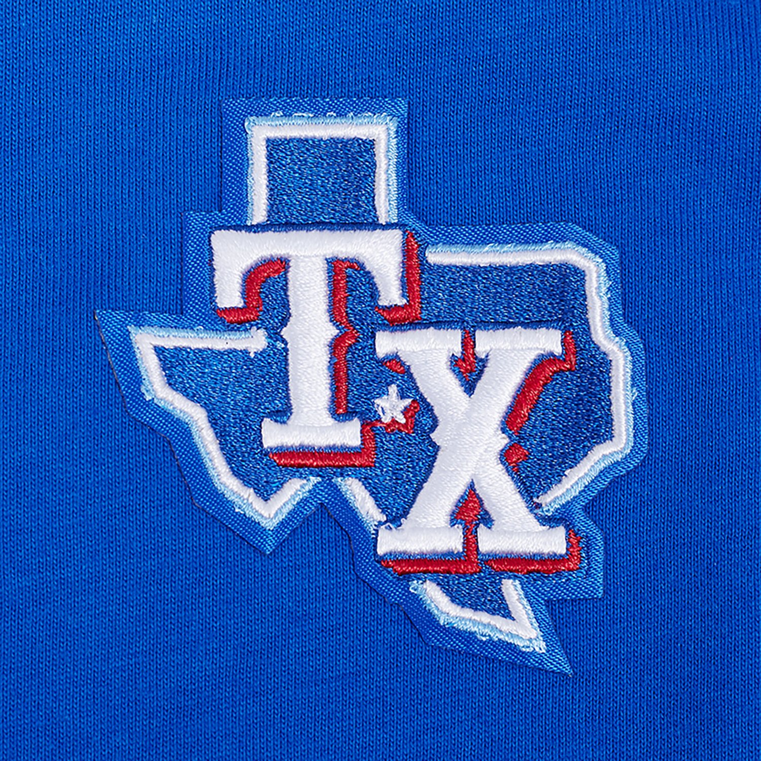 Pro Standard Men's Texas Rangers Classic Icon Drop Shoulder Short Sleeve T-shirt - view number 5