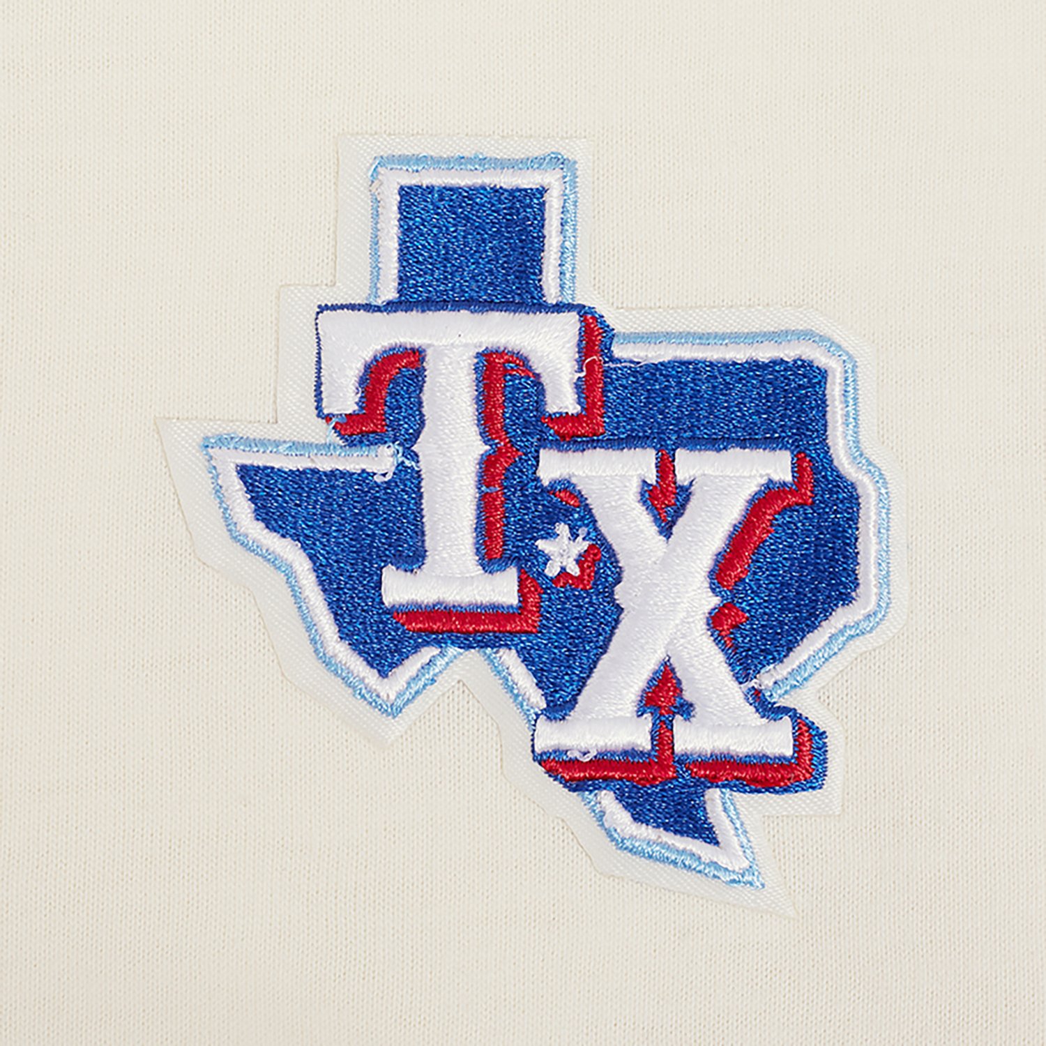 Pro Standard Men's Texas Rangers Classic Icon Drop Shoulder Short Sleeve T-shirt - view number 5